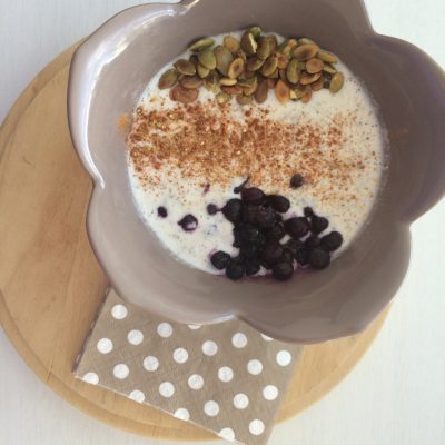 Grain Free Vanilla Coconut Porridge