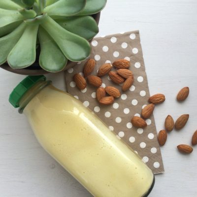 Vanilla Bean Turmeric Lattes (Hot or Iced)