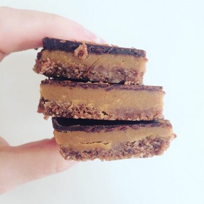 Salted Chocolate Peanut Butter Bars