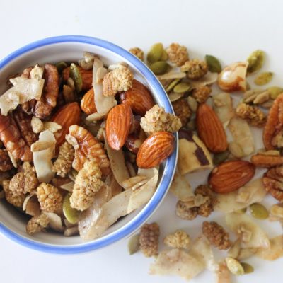 Grain Free Crunchy Maple Nut Granola