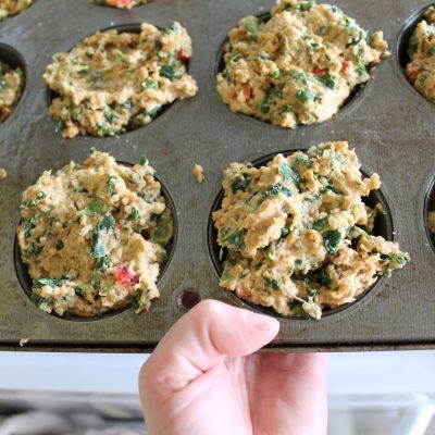 Savoury Sun-Dried Tomato & Spinach Muffins