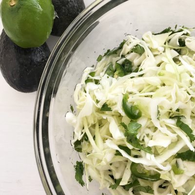 Paleo Zesty Spicy Slaw